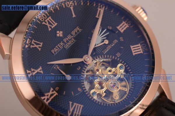 Replica Patek Philippe Grand Complitcations Watch Rose Gold PP13081402